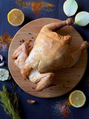 Курка копчена